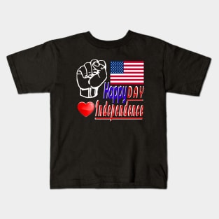4TH OF JULY Independence Day in the United States Kids T-Shirt